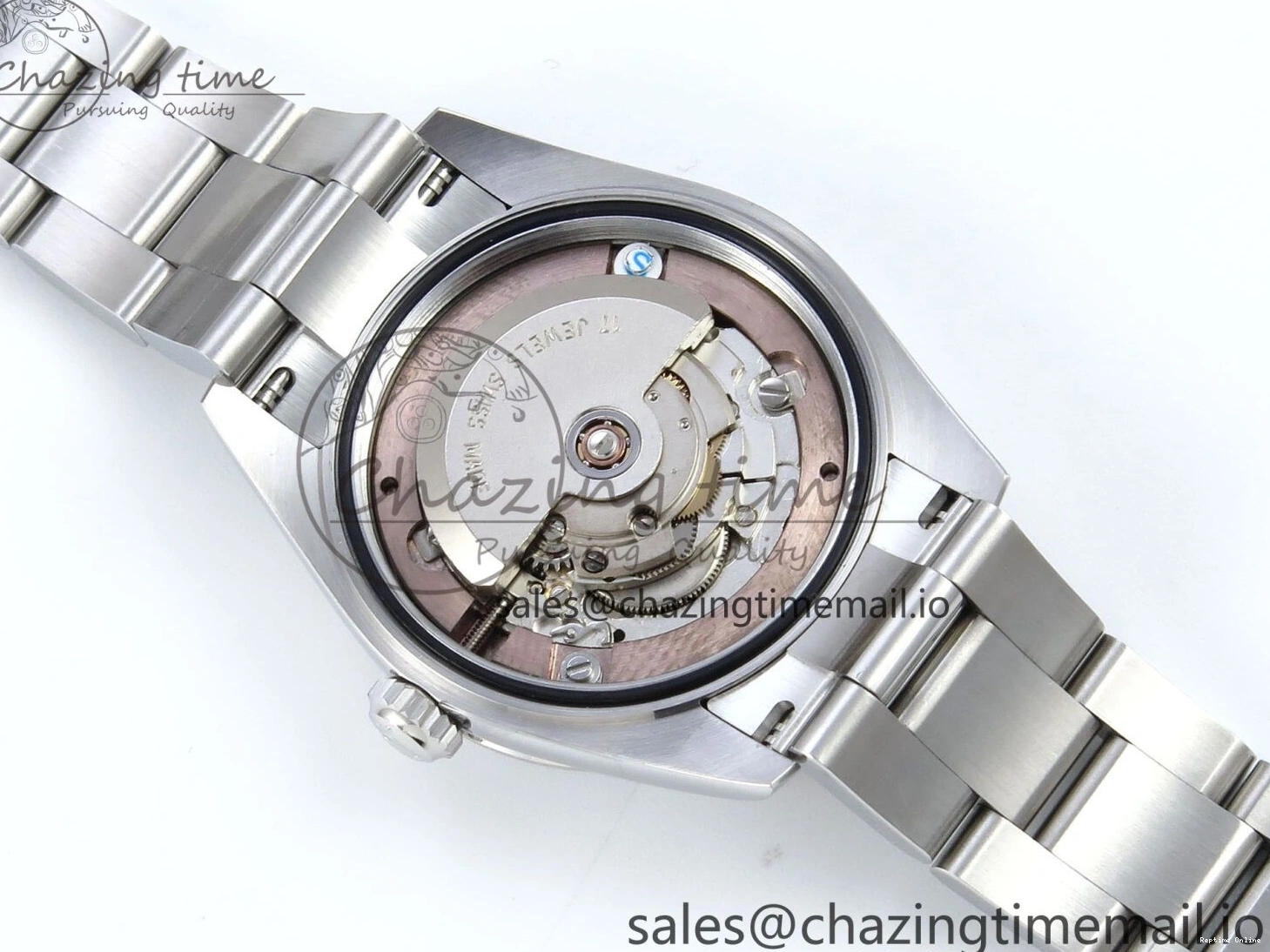 0511 Contemporary DateJust 31 278384RBR ARF 1:1 Best Edition 904L Steel Silver Roman Dial Diamonds Bezel on SS Oyster Bracelet ETA 423